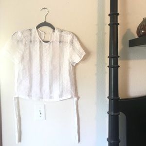 Madewell Lace Crop Top